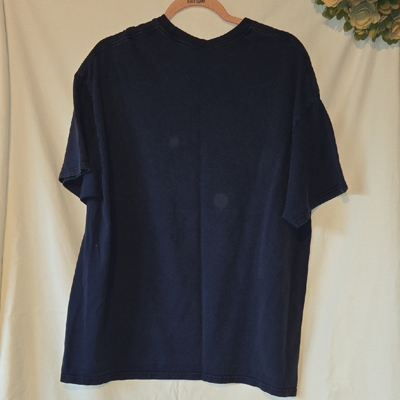 Vintage Blue Short Sleeve Tee with Penn State Nittany Lion Logo - Picture 4 of 6